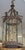 1990s Large 6 Light Regency Style Wrought Iron Black & Gold Chandelier Lantern For Sale - Image 4 of 10