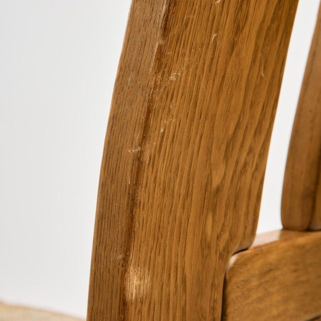 Oak Dining Chairs, 1980s, Set of 4 For Sale - Image 12 of 18