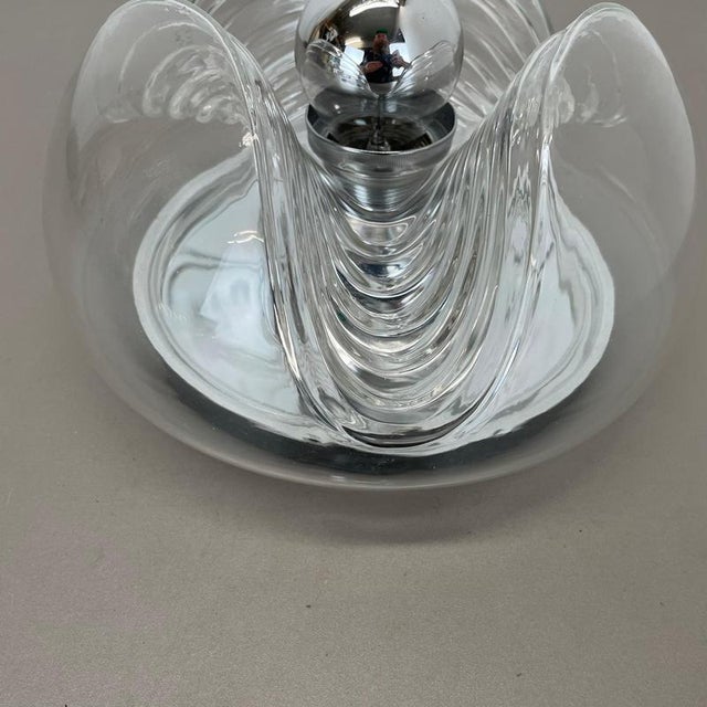 Wave Wall Light from Peill & Putzler, Germany, 1970s For Sale - Image 9 of 17