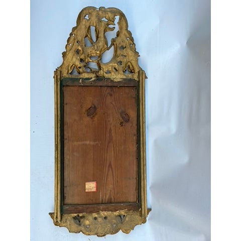 18th Century Carved and Gilt Italian Mirror For Sale - Image 10 of 12