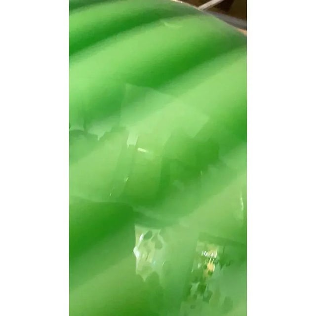 Glass Green Pendant in Murano Glass by Simoeng For Sale - Image 7 of 8