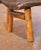 Wood Early 20th Century French Rustic Hand-Carved Oak Bench From the Alps For Sale - Image 7 of 9