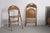 Wood Castiglioni Tric Folding Chairs by Achille and Pier Giacomo Castiglioni for Bernini, 1965, Set of 2 For Sale - Image 7 of 11