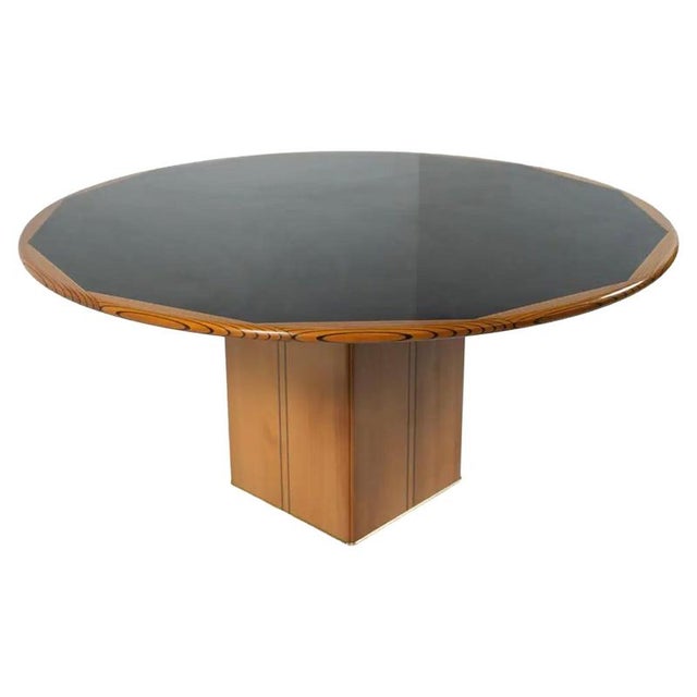 Round Africa Table attributed to Afra & Tobia Scarpa for Maxalto Artona, 1970s For Sale - Image 17 of 17