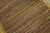 Textile 1920s Multi Brown Stripe Antique American Shaker Rug 3' X 23'3" Knotted Pile Wool Carpet For Sale - Image 7 of 17