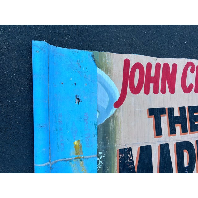 Paint Huge Filipino Hand Painted John Cena the Marine Movie Poster For Sale - Image 7 of 9