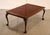 High Quality American Made Rectangular Top Mahogany Dining Table with Carved Ball and Claw Feet, Includes Two Leaves and...