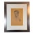 1970s Salvador Dali Portrait of Picasso (Ochre) For Sale