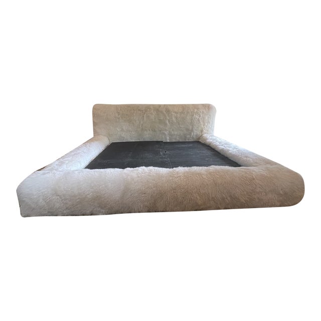 Contemporary Restoration Hardware Yeti Sheepskin King Size Ivory