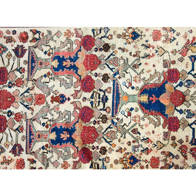 Early 20th Century Persian Senneh Rug For Sale - Image 13 of 16