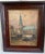 Wood Willy Ashmann German Harbor Cityscape, Hamburg St. Catherine’s Church, Framed Oil Painting, Early 20th Century For Sale - Image 7 of 9