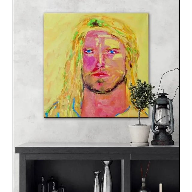 Pop Art Portrait Oil Painting – Contemporary Statement Wall Art For Sale In Reno/Lake Tahoe - Image 6 of 12