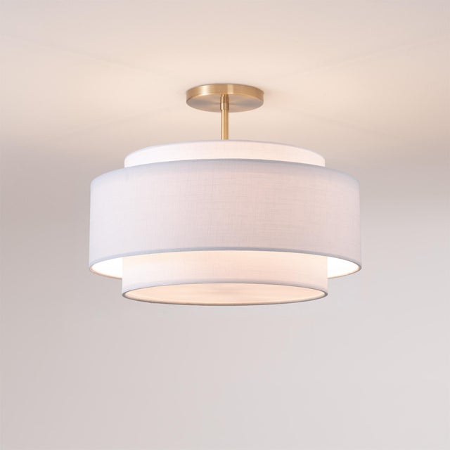 The Coronado Semi Flush Mount is a handcrafted lighting fixture that combines modern elegance with practical...