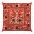 Primrose Red Tapestry Cushion With Feather Filler - 46x46cm (18"x18") For Sale