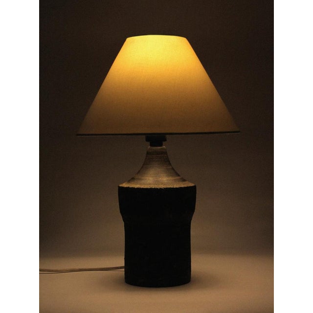 Textured Ceramic Table Lamp by Ole Bjørn Krüger, 1960s For Sale - Image 9 of 10