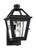 The Hyannis one light outdoor wall fixture in textured black by Chapman & Myers has a classic copper lantern profile with...