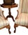 Tan Pair of Vintage Louis XV-Style Bergère Wingback Chairs by Craftmaster. For Sale - Image 8 of 10
