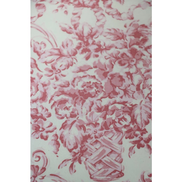 Ethan Allen Toile Lolling Chair For Sale In Philadelphia - Image 6 of 10