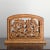 Wood Vintage Handcrafted Wood Napkin Holder For Sale - Image 7 of 11