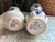Delft Vintage Pair of Petite Delft Vases For Sale - Image 4 of 5