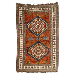 Vintage Turkish Kars Rug, 1970s For Sale