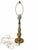 Vintage Brass-Tone Baluster Table Lamp, Labeled Lincoln Lighting For Sale In Las Vegas - Image 6 of 8
