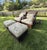 Traditional Mark Hampton for Hickory Chair Woven Lounge Chairs & Ottomans in Colefax & Fowler—Set of 2 For Sale - Image 3 of 18