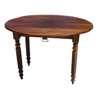 Top Flap Table in Walnut For Sale