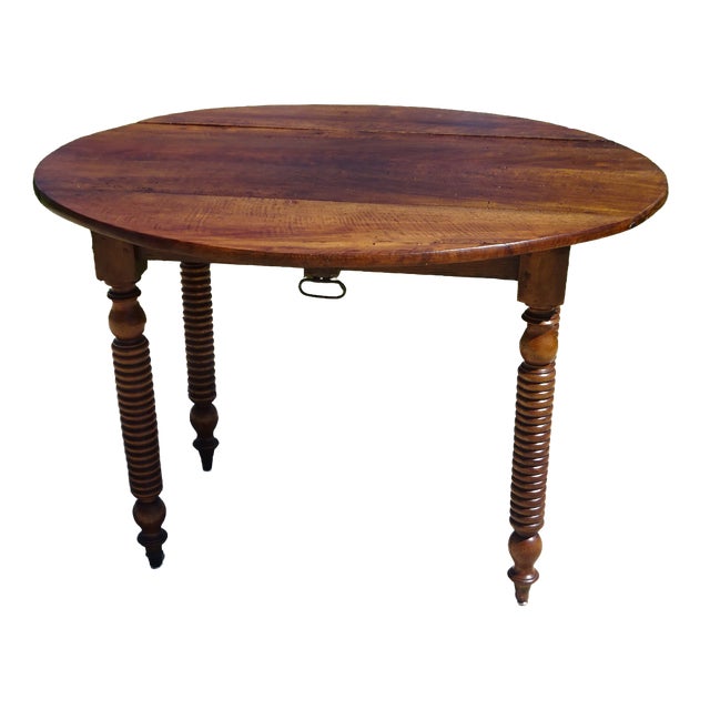 Top Flap Table in Walnut For Sale