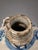 17th-Century Sicilian Blue-and-White Majolica Pilgrim Flask, Caltagirone For Sale - Image 13 of 15