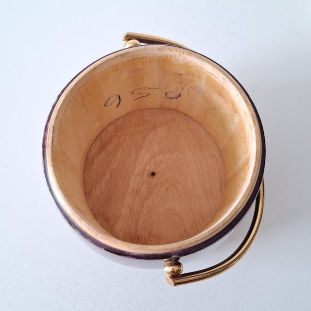 Mid-Century Ice Bucket Model No. 950 by Aldo Tura, Italy, 1960s For Sale - Image 10 of 18