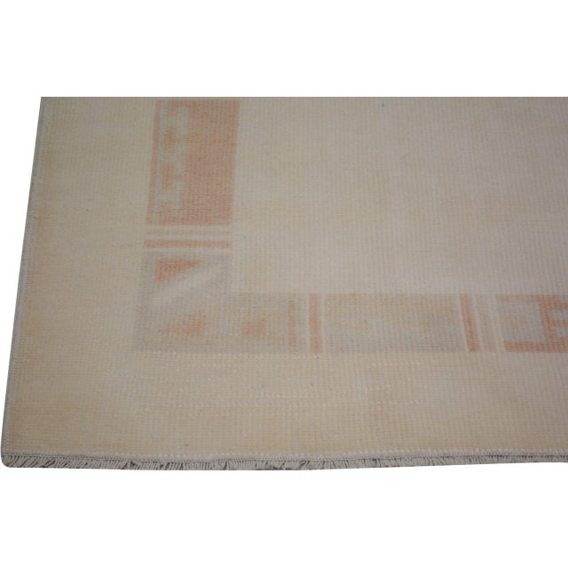 Turkish Vintage Turkish Anatolian Hand Knotted Wool Rug, 5'1''x6'6'' For Sale - Image 3 of 5