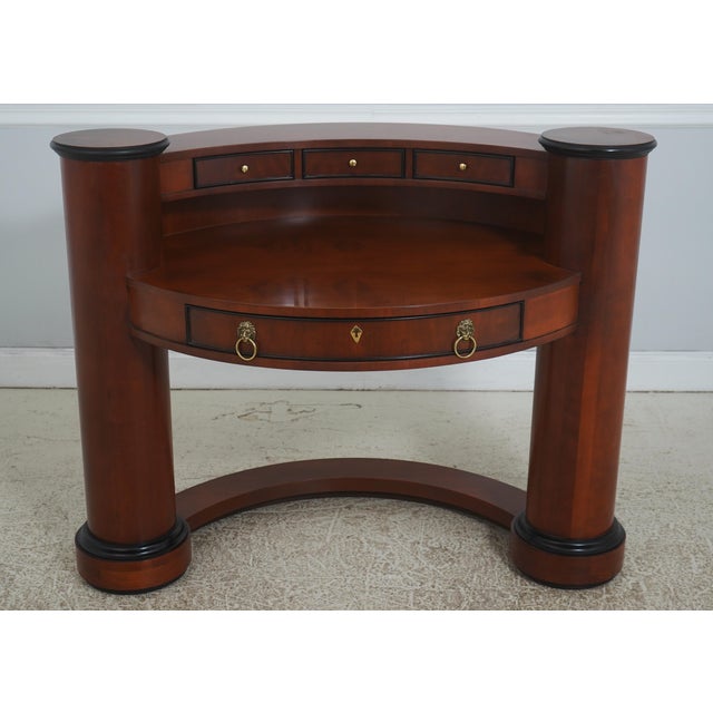Age: Approx: 25 Years Old Details: Black Details Dovetailed Drawer Construction Quality Construction Nice Column Sides...