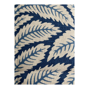 1/2 Yard Remnant of Brunschwig & Fils Talavera Fabric in Indigo