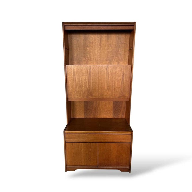 1960s Mid-Century Modern Teak Drinks Cabinet by William Lawrence, 1960s For Sale - Image 5 of 11