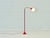 Red Metal Gooseneck Floor Lamp, 1970s For Sale - Image 5 of 14