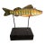 Early 20th Century Folk Art Fish Decoy on Stand For Sale