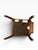 Kindel Mahogany Sleigh Back Side Chair With Hand-Painted Gold Accents For Sale - Image 11 of 12