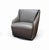 W. Schillig Leather Nikki Swivel Lounge Chair For Sale In Miami - Image 6 of 12