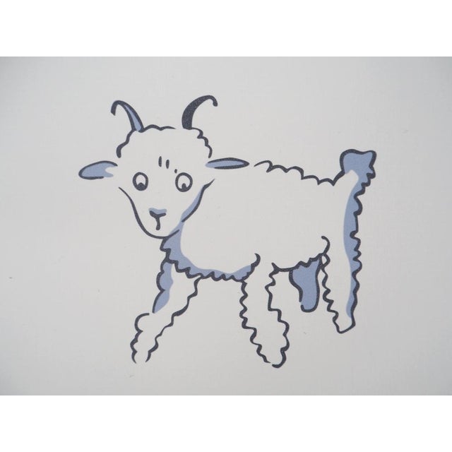 Antoine De Saint-Exupery, Le Petit Prince et les moutons, Lithograph For Sale - Image 4 of 7