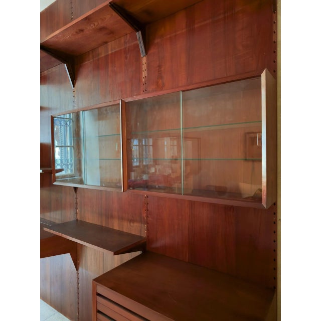 “sistema reale” modular bookshelf by poul cadovius for cado product details scandinavian shelving system with five wall...