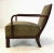 Mid-Century Modern Mid-Century Modern Style Olive Green Chennile Lounge Chair For Sale - Image 3 of 5