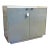 Caracole Contemporary Gray and Beige Glass Expressions Door Chest For Sale