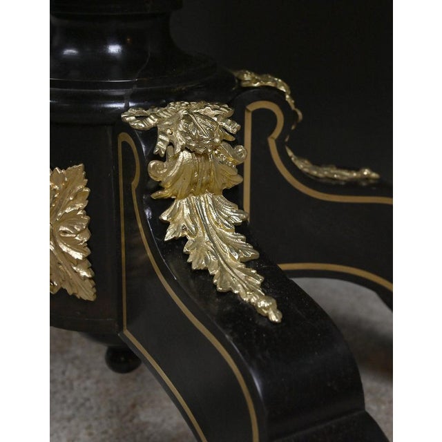 Mid-19th Century Napoleon III Violin-Shaped Marquetry Table For Sale - Image 14 of 18