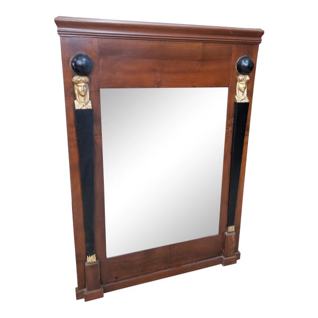 Neoclassical Antique Mirror For Sale