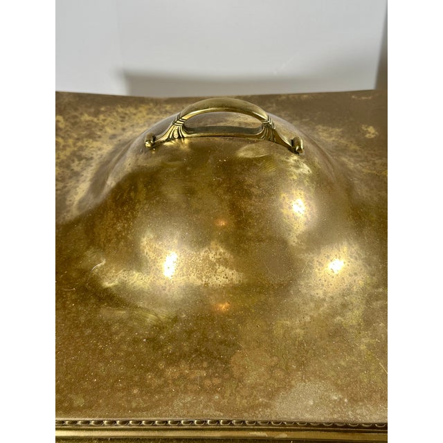 Antique Edwardian Traditional Brass Fireplace Coal Scuttle For Sale - Image 12 of 12