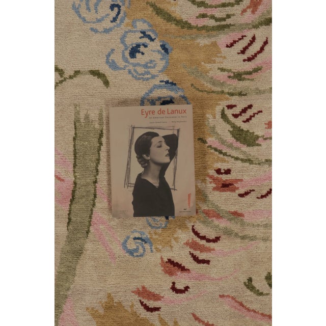 Contemporary French Art Deco Style Abstract Wool Rug by Rug & Kilim, India For Sale - Image 9 of 10