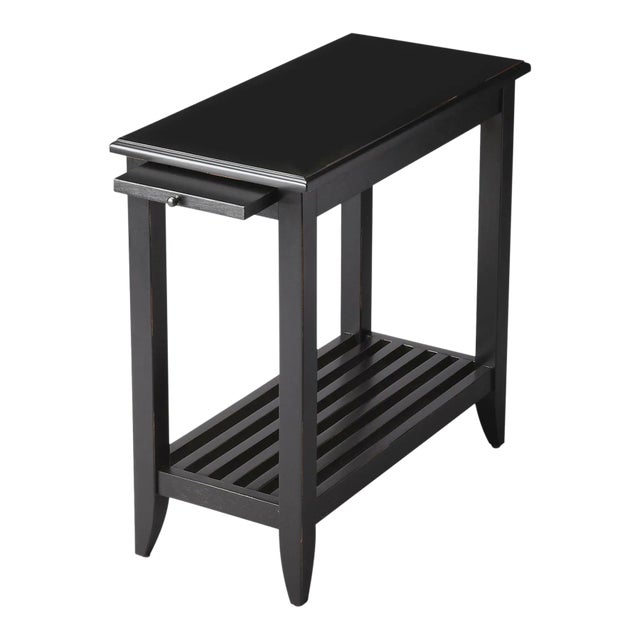 Irvine Side Table, Black For Sale