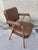 Leather-Covered Chair by Jacques Adnet, 1950 For Sale - Image 11 of 11