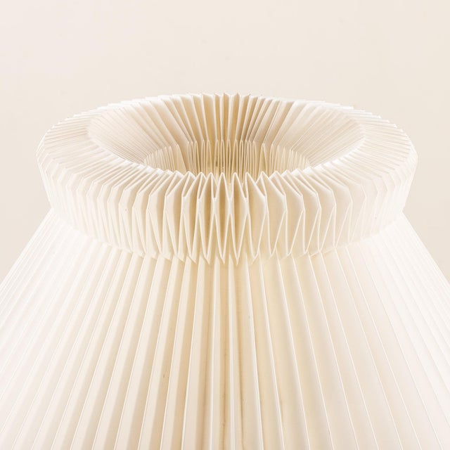 Holmegaard Deep Green Lamp from Holmegaard with Shade from Le Klint, 1960s For Sale - Image 4 of 9